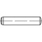 DIN6325 / ISO8734 Cylindrical pin (Tolerance m6), hardened steel